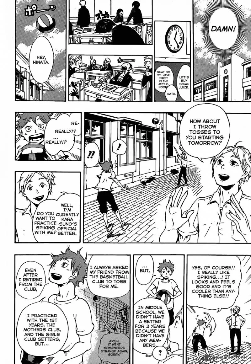 Haikyu!! Chapter 4 page 8