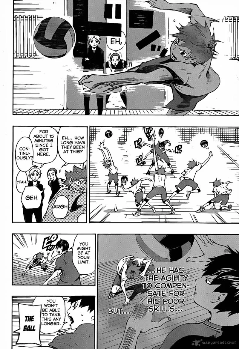 Haikyu!! Chapter 4 page 14
