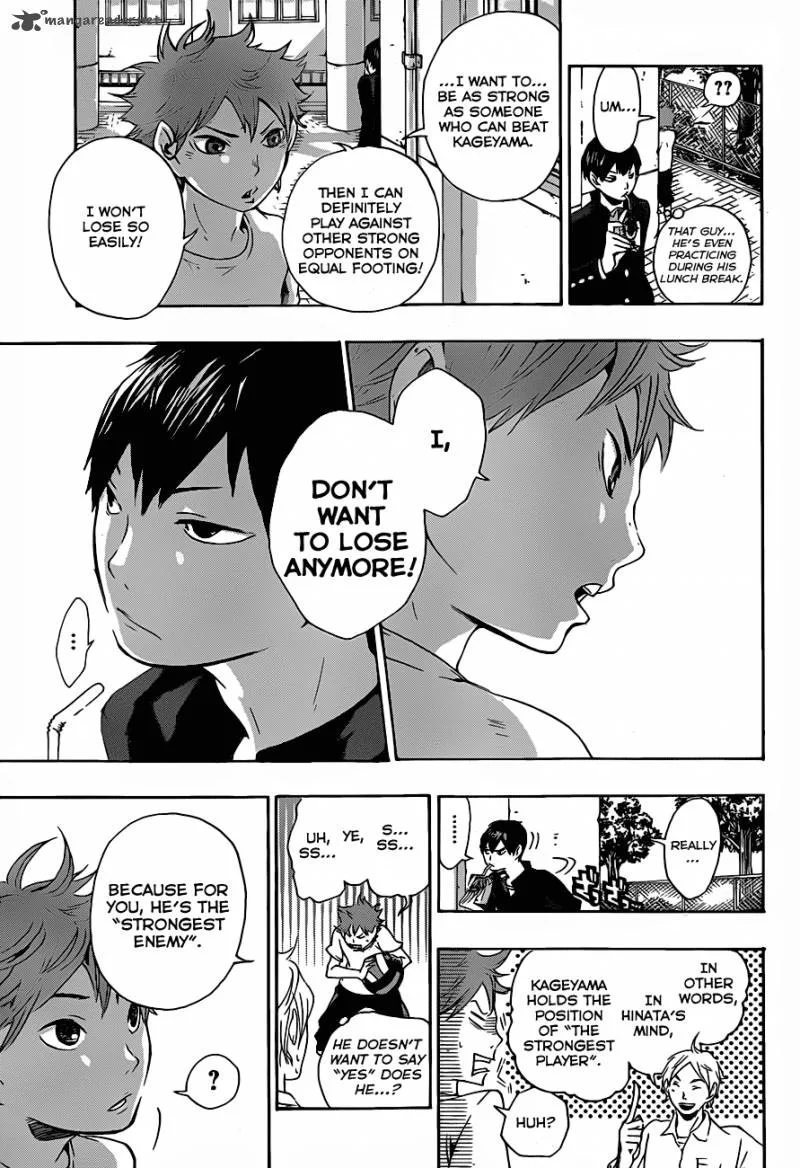 Haikyu!! Chapter 4 page 11