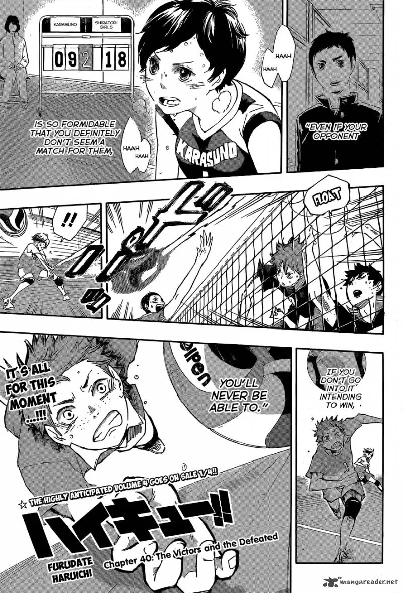 Haikyu!! Chapter 40 page 3