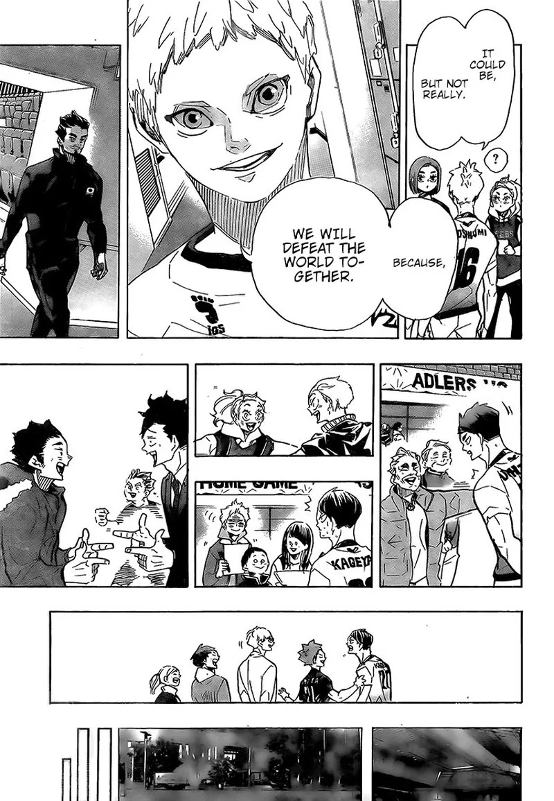 Haikyu!! Chapter 401 page 20