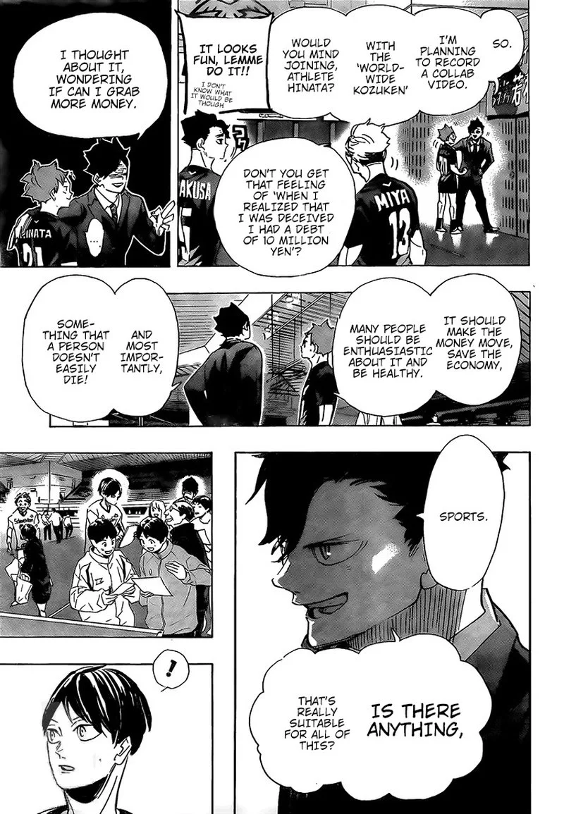 Haikyu!! Chapter 401 page 16