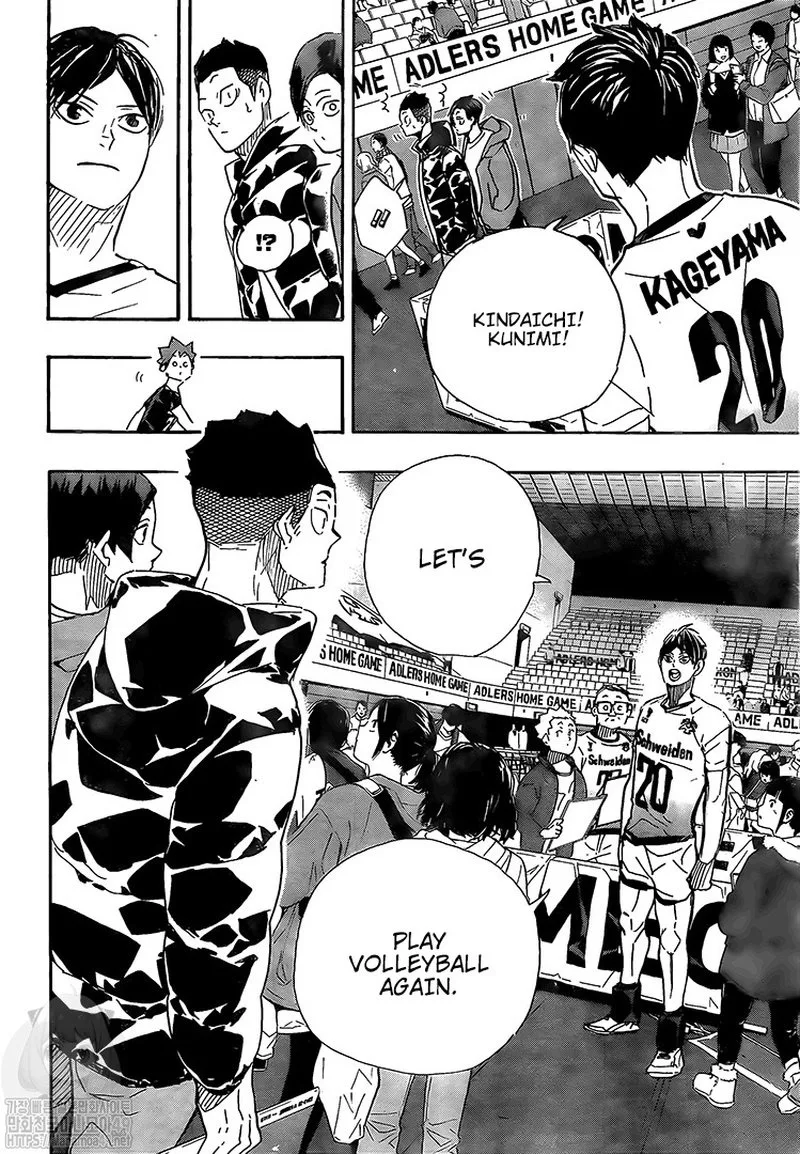 Haikyu!! Chapter 401 page 17