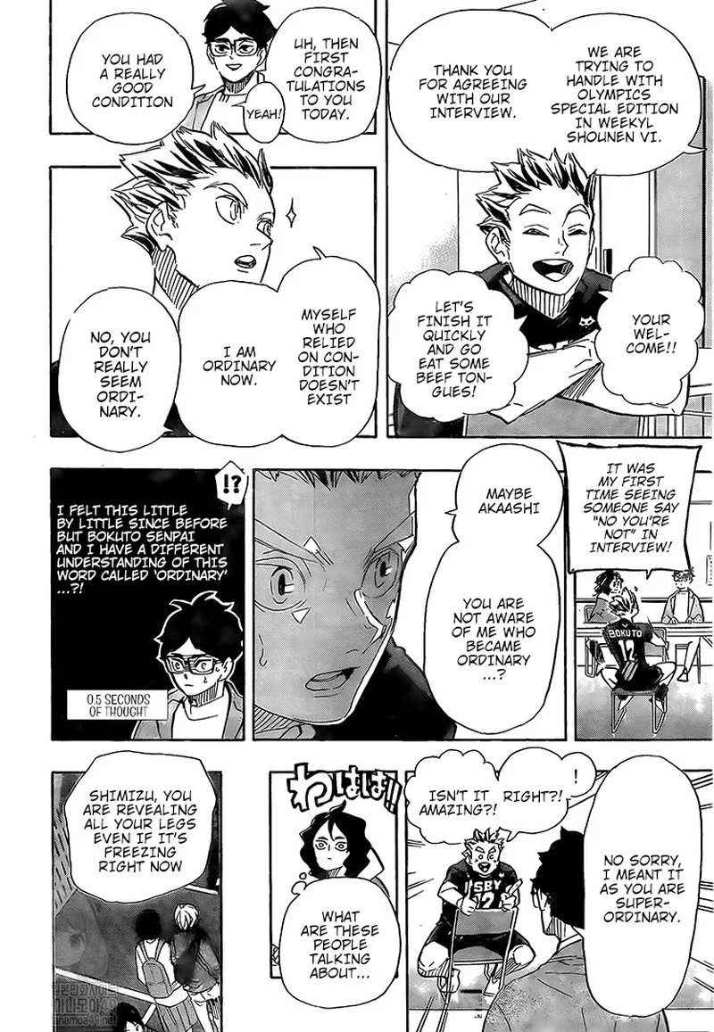 Haikyu!! Chapter 401 page 13
