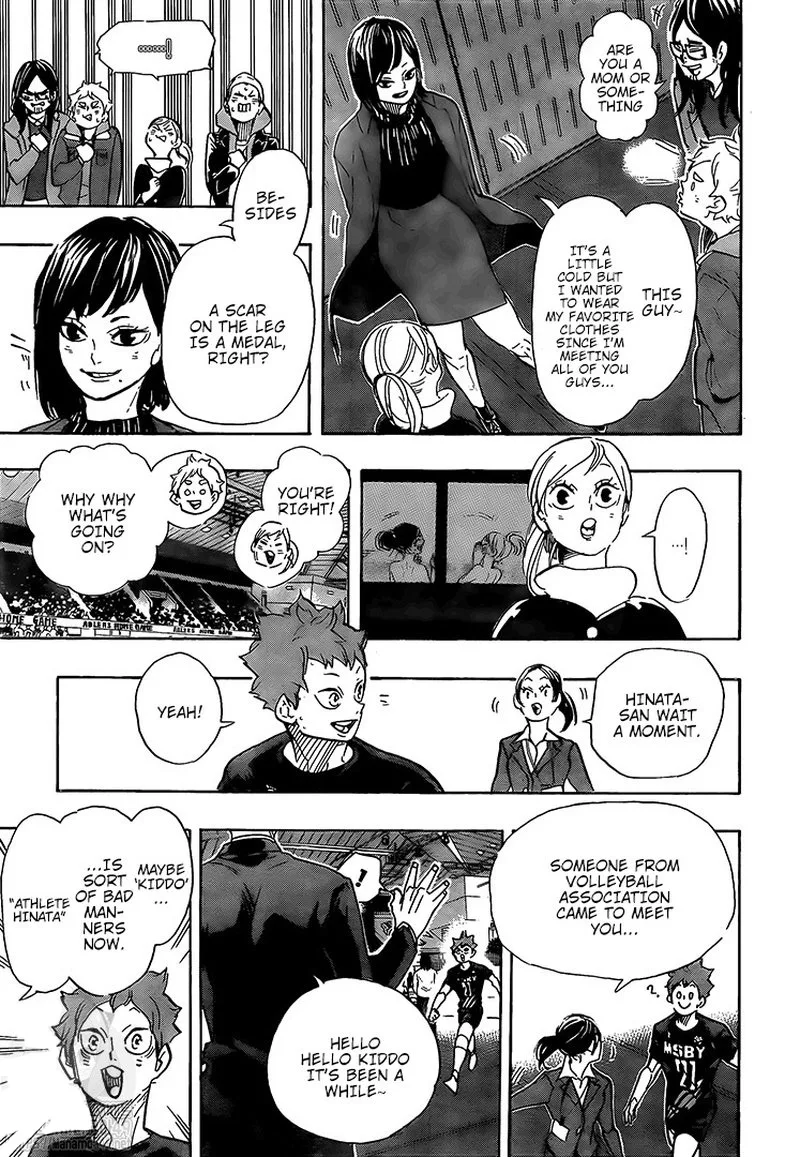 Haikyu!! Chapter 401 page 14