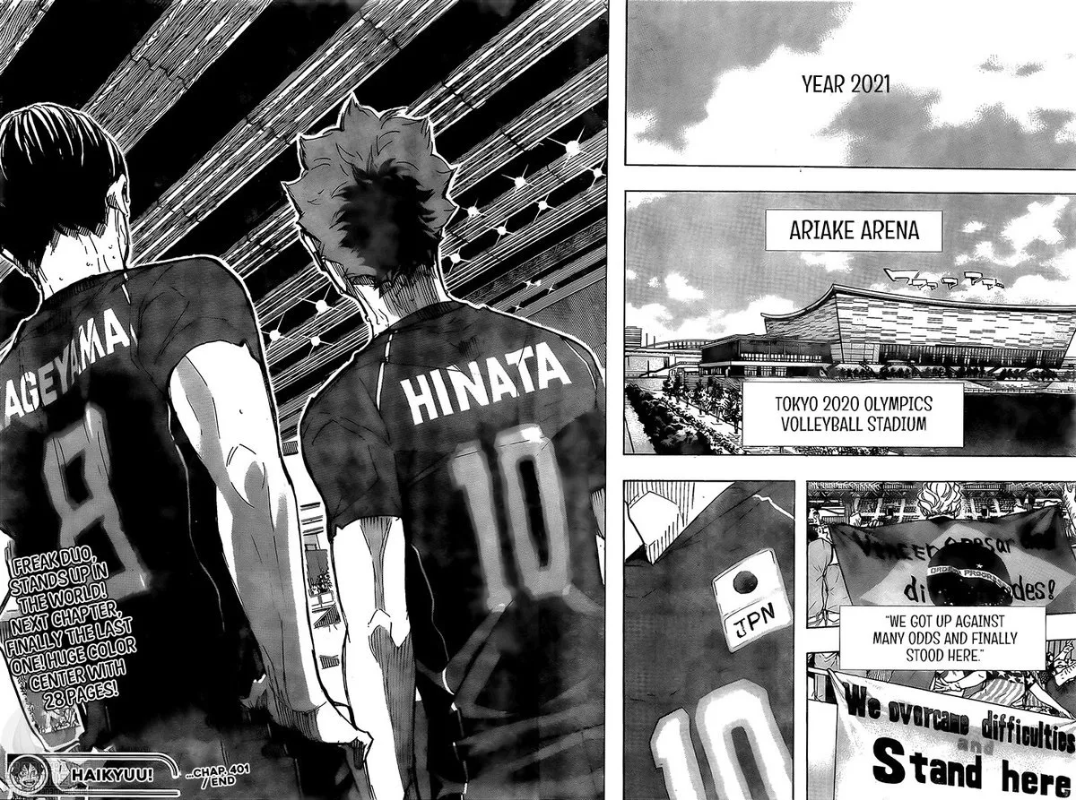 Haikyu!! Chapter 401 page 21