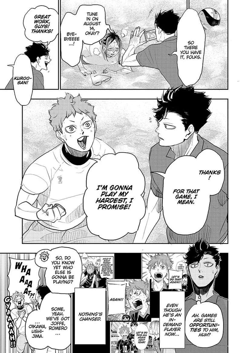 Haikyu!! Chapter 402.5 page 9