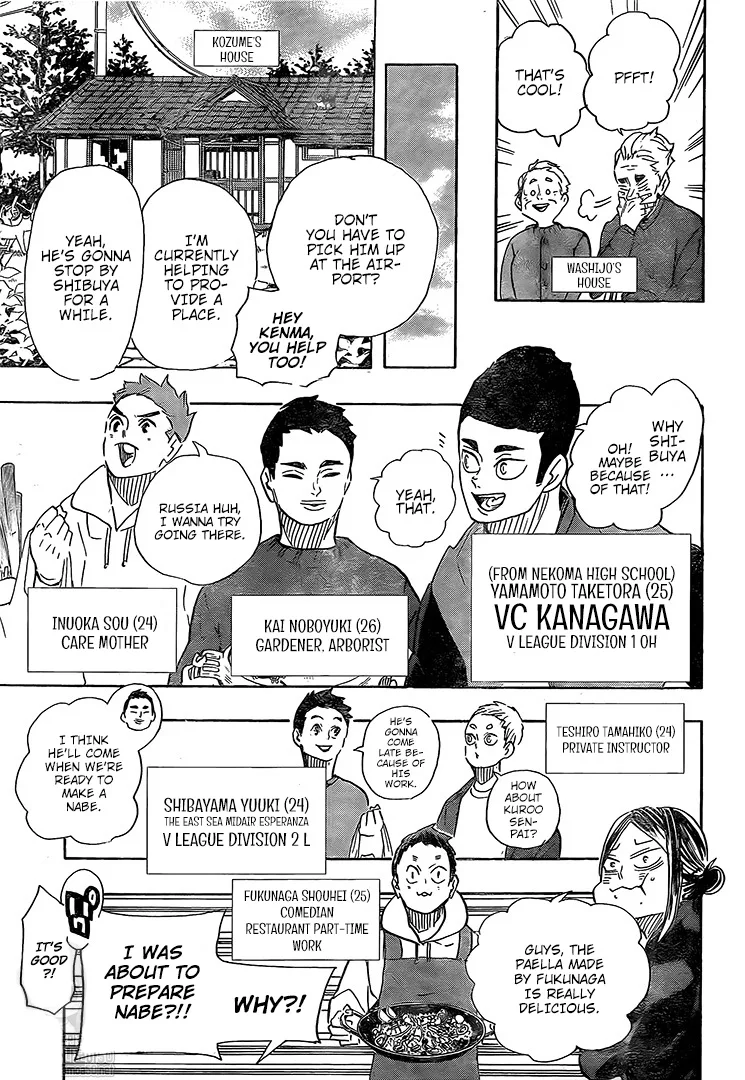 Haikyu!! Chapter 402 page 6