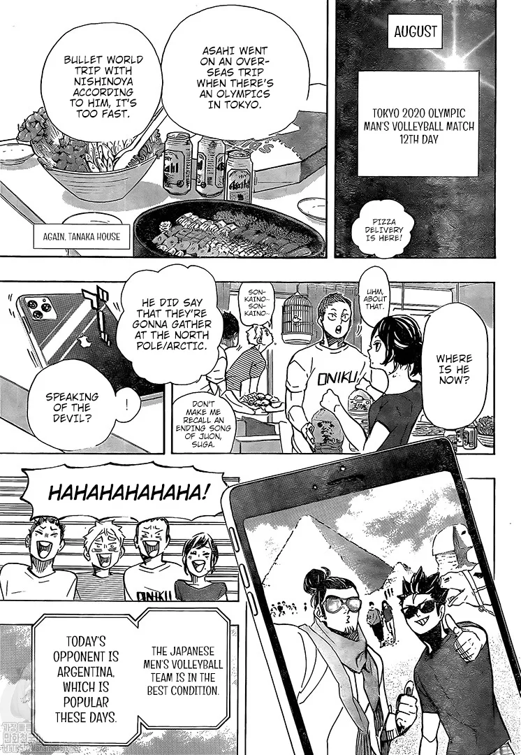 Haikyu!! Chapter 402 page 10