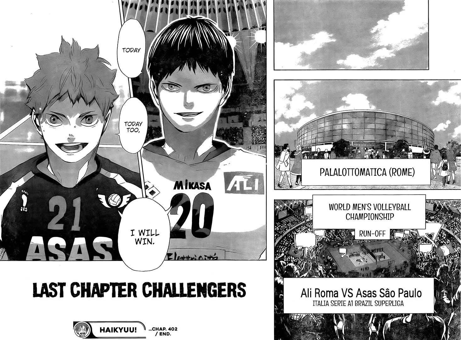 Haikyu!! Chapter 402 page 21