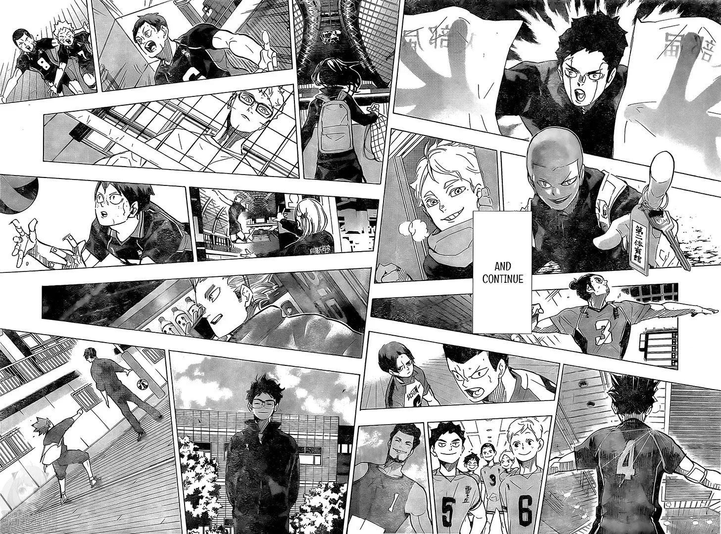 Haikyu!! Chapter 402 page 18