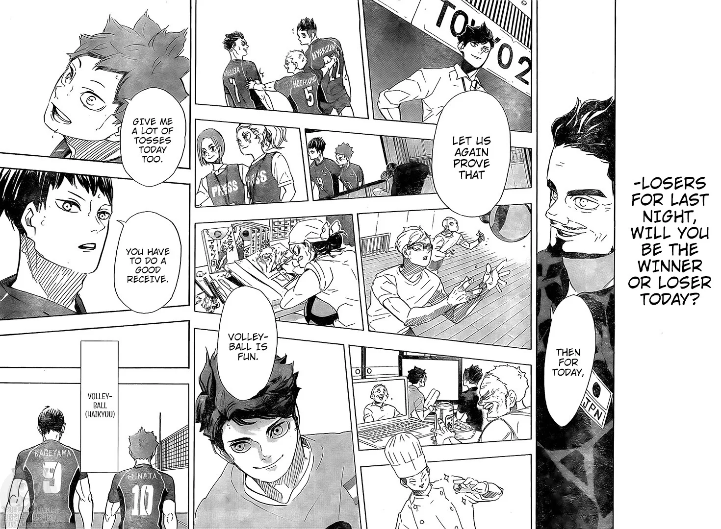 Haikyu!! Chapter 402 page 16