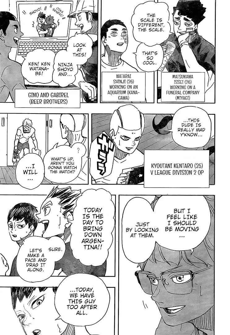 Haikyu!! Chapter 402 page 14