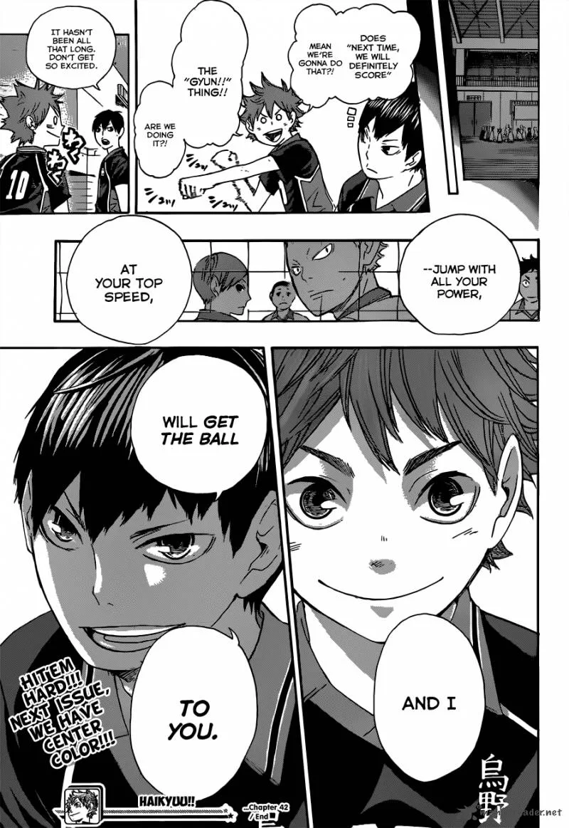 Haikyu!! Chapter 42 page 20