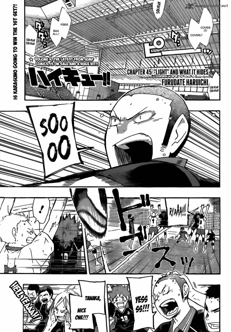 Haikyu!! Chapter 45 page 3