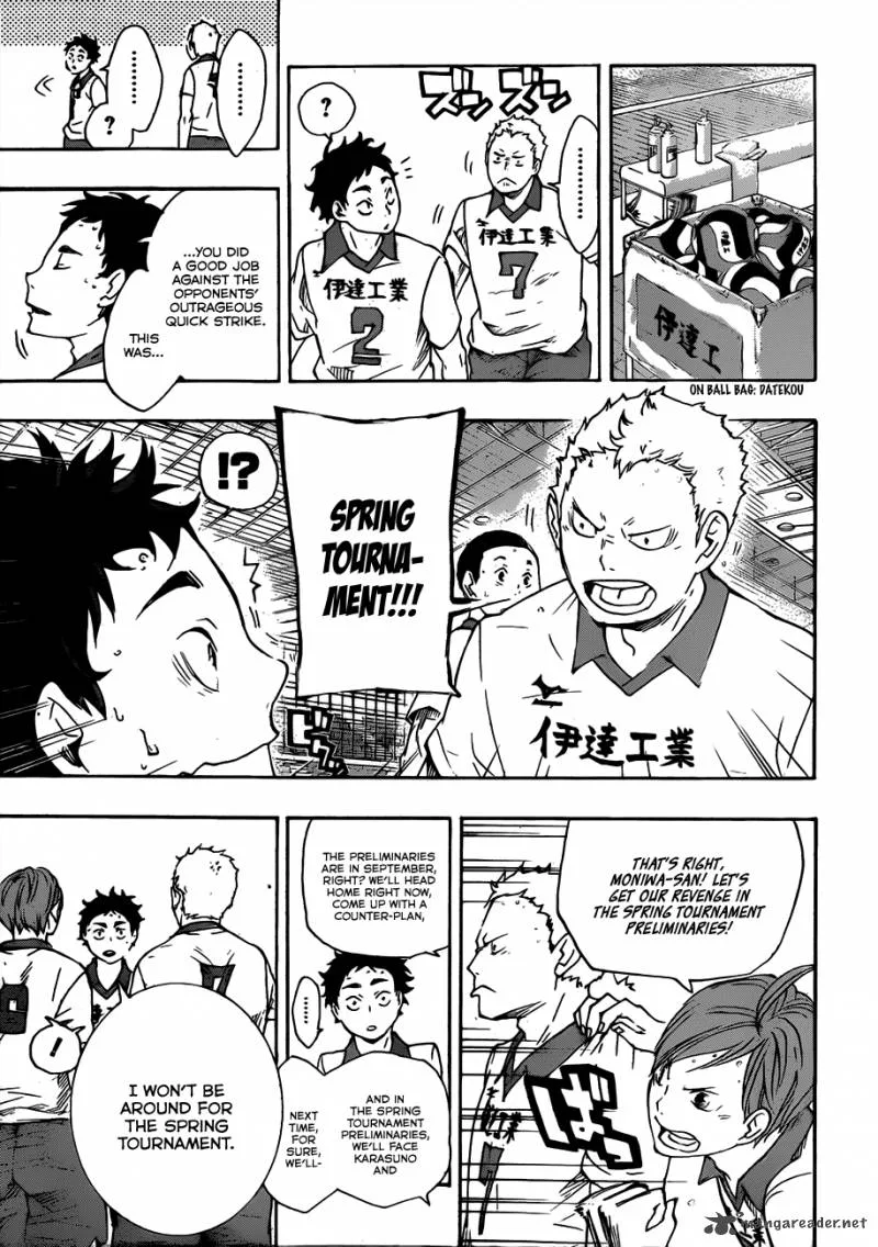 Haikyu!! Chapter 47 page 14