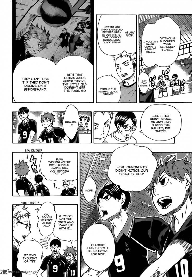 Haikyu!! Chapter 47 page 17
