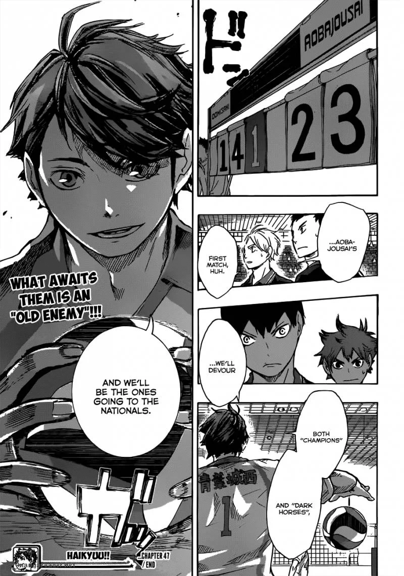 Haikyu!! Chapter 47 page 20