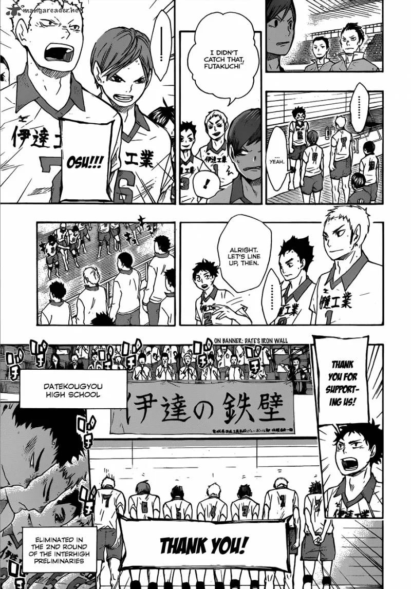 Haikyu!! Chapter 47 page 16