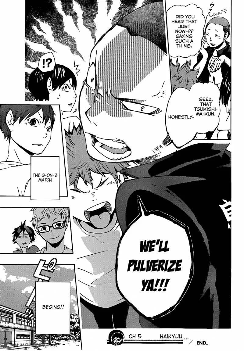 Haikyu!! Chapter 5 page 21