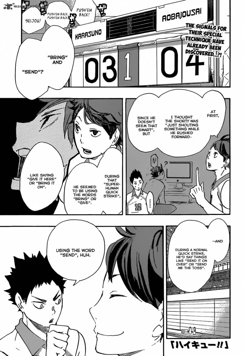 Haikyu!! Chapter 51 page 3