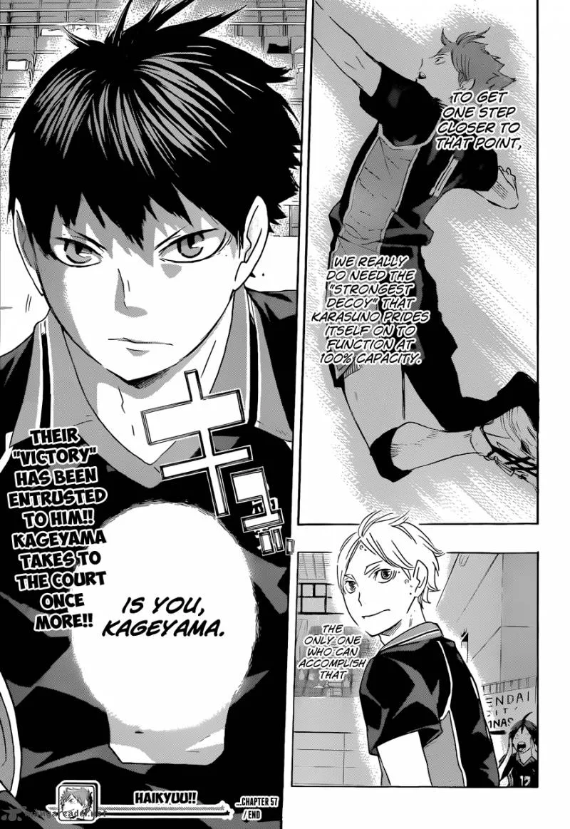 Haikyu!! Chapter 57 page 20
