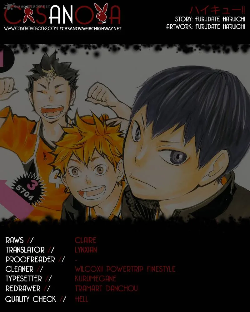 Haikyu!! Chapter 57 page 1