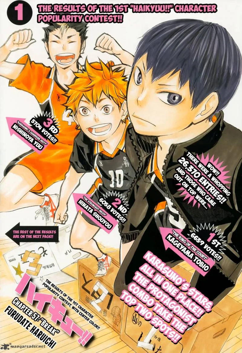 Haikyu!! Chapter 57 page 3