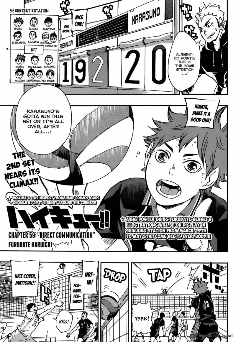 Haikyu!! Chapter 59 page 3