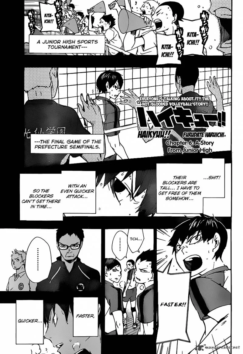 Haikyu!! Chapter 6 page 3