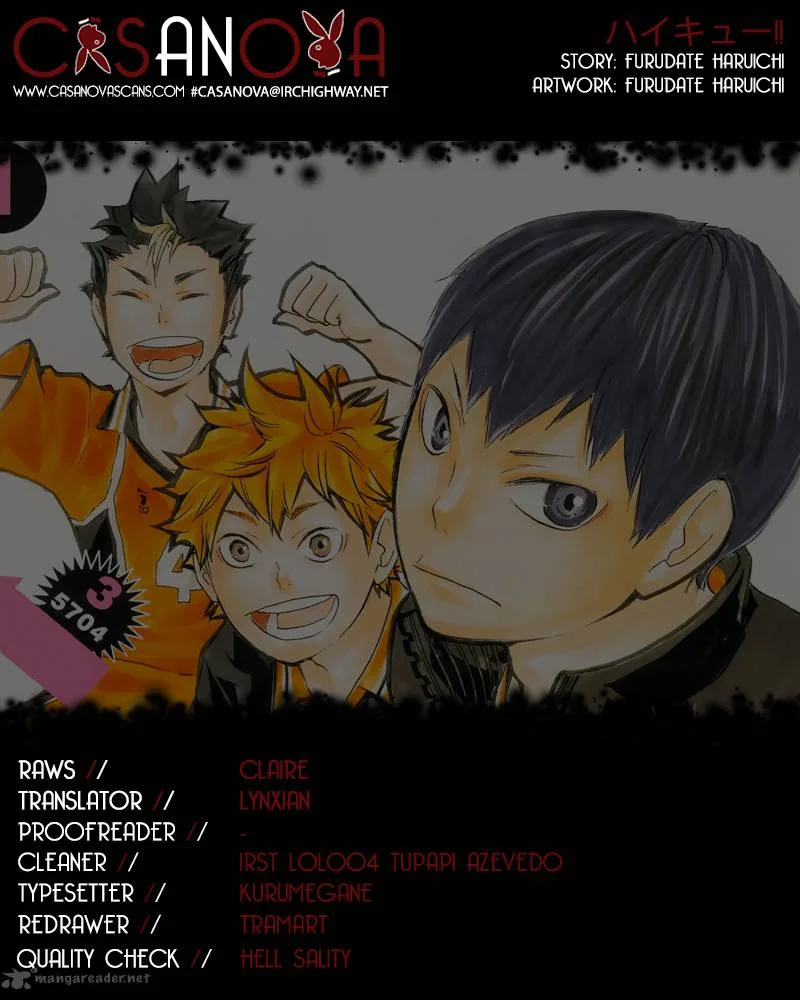 Haikyu!! Chapter 60 page 1