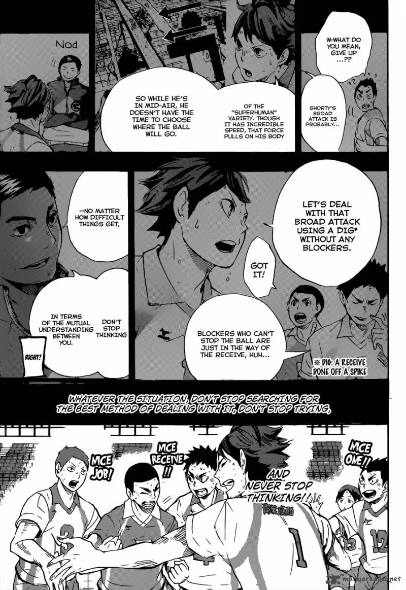 Haikyu!! Chapter 63 page 10