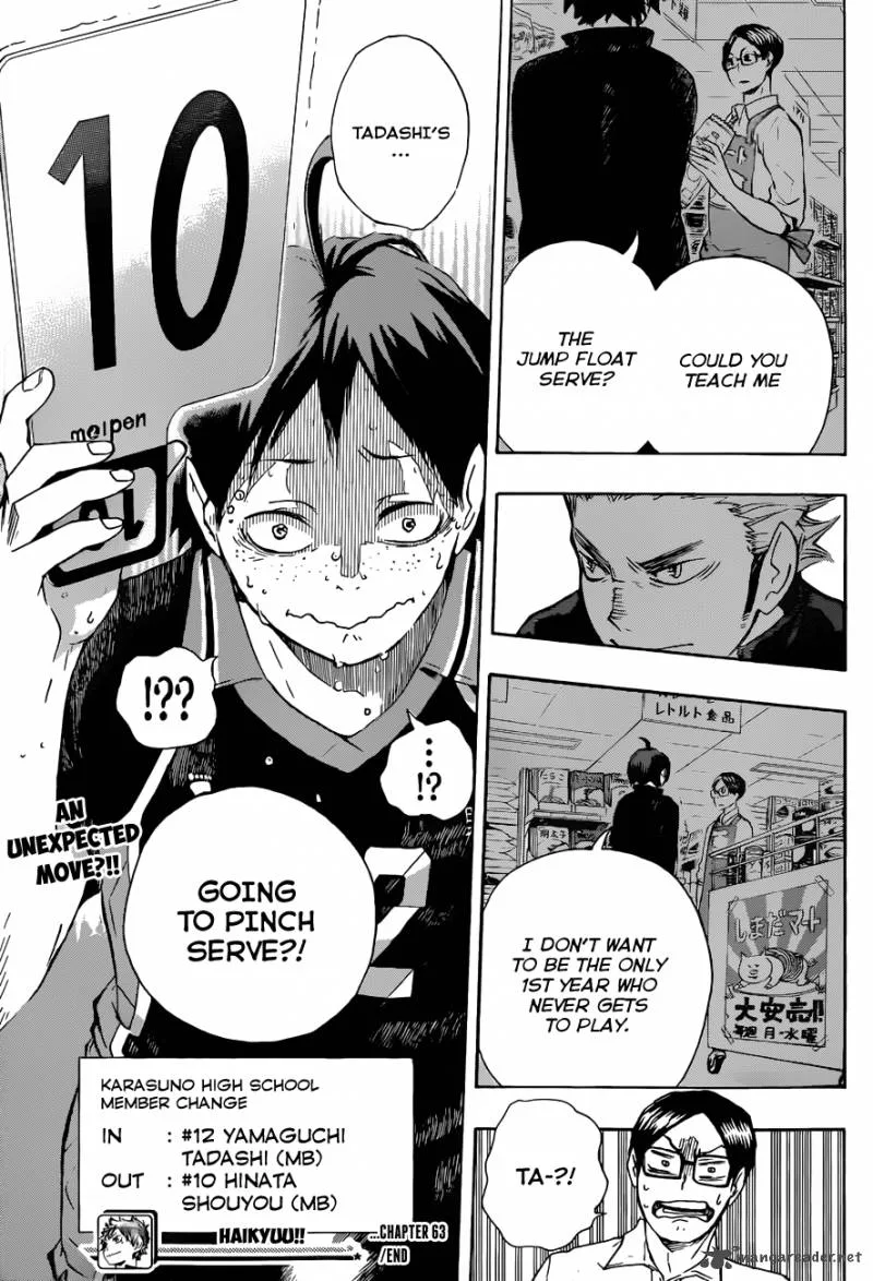 Haikyu!! Chapter 63 page 20