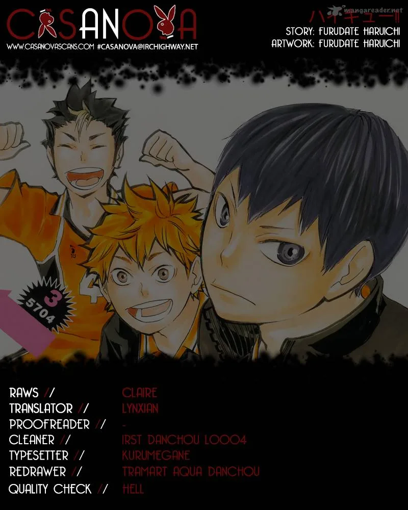 Haikyu!! Chapter 65 page 1