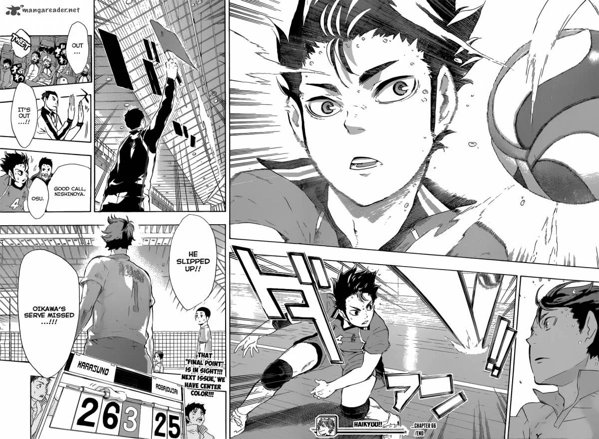 Haikyu!! Chapter 66 page 18