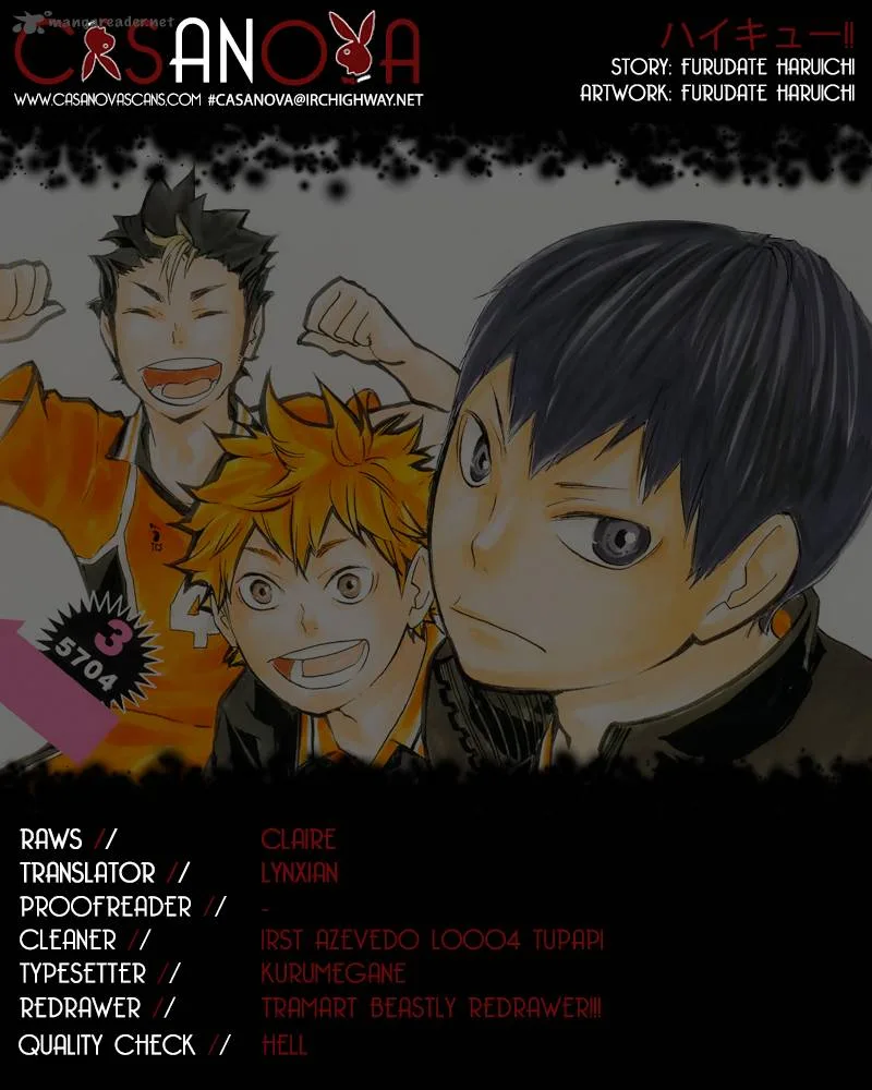 Haikyu!! Chapter 67 page 1