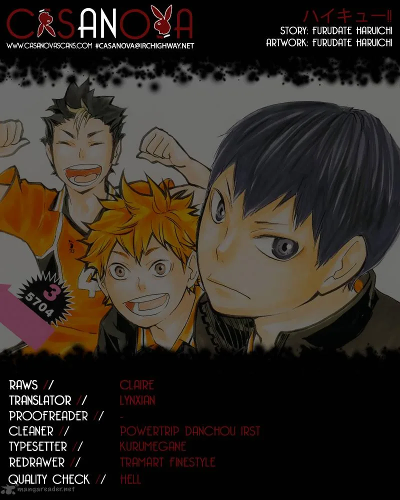 Haikyu!! Chapter 69 page 1