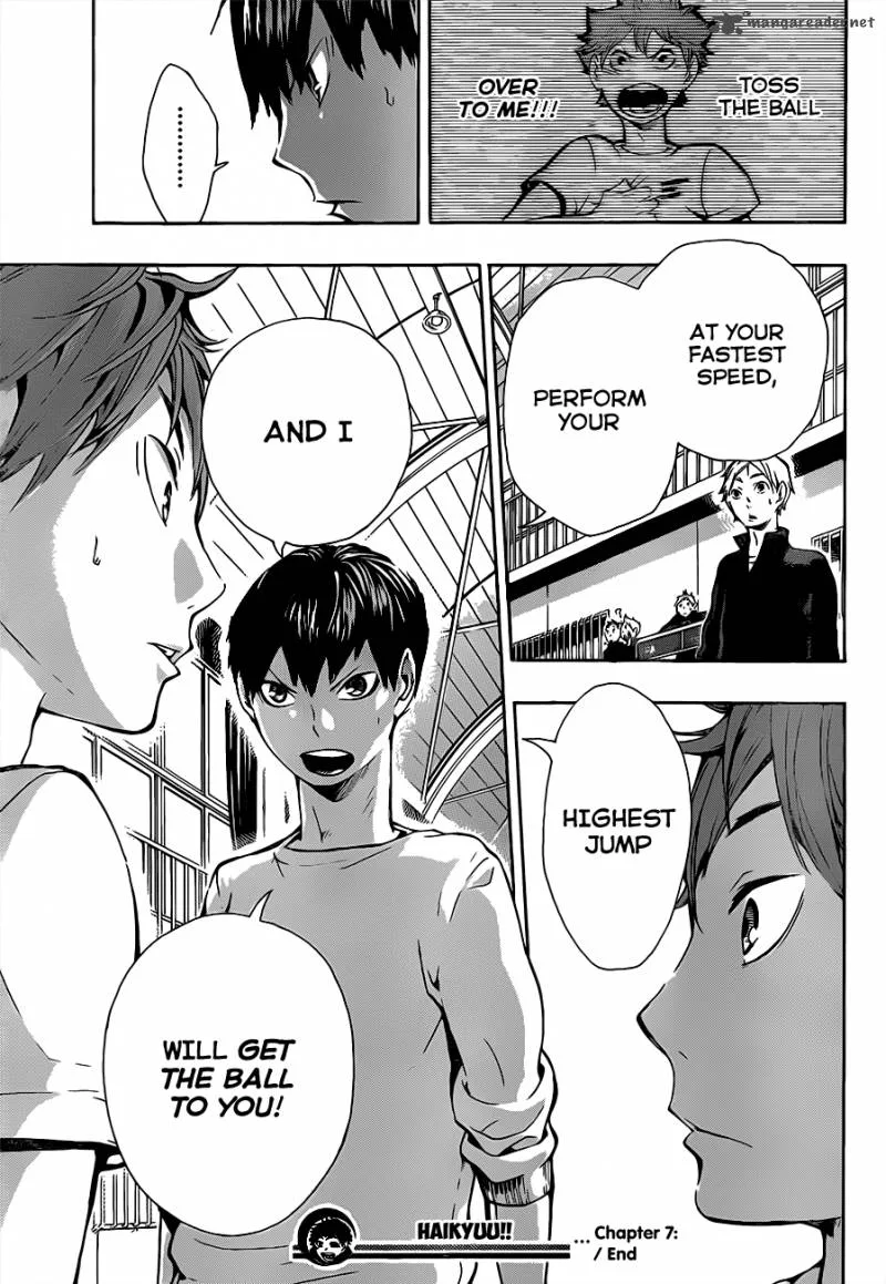 Haikyu!! Chapter 7 page 21