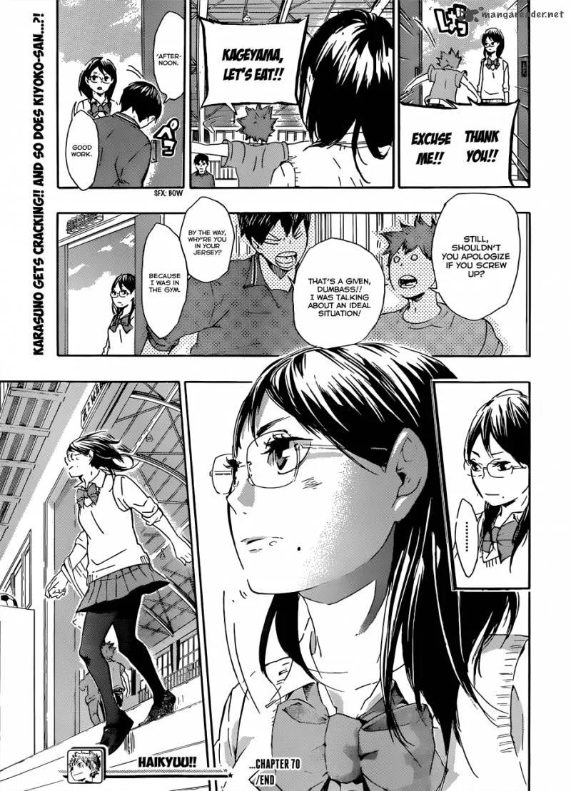 Haikyu!! Chapter 70 page 20