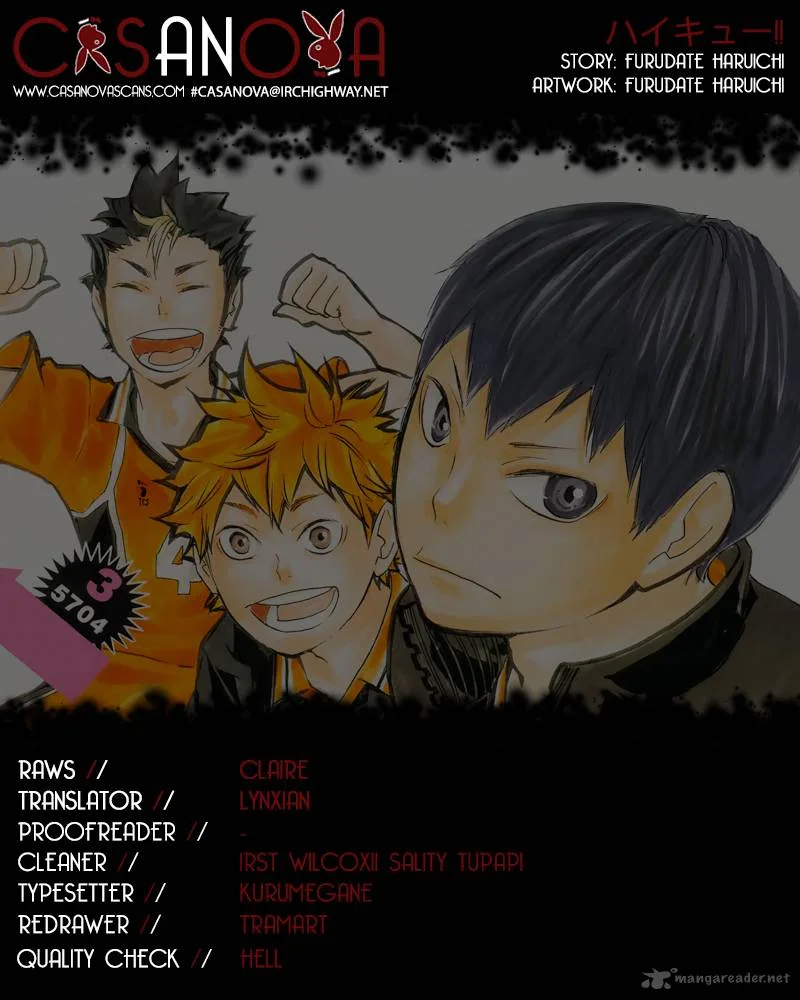 Haikyu!! Chapter 71 page 1