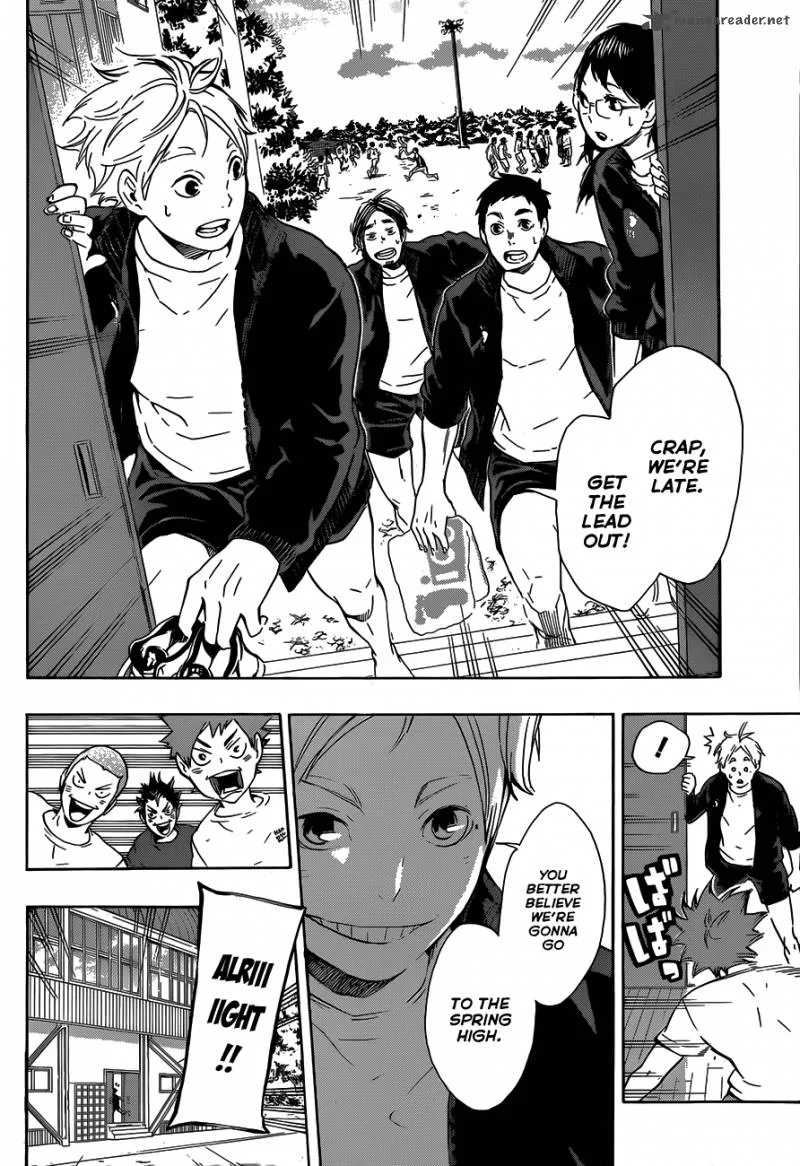 Haikyu!! Chapter 71 page 15