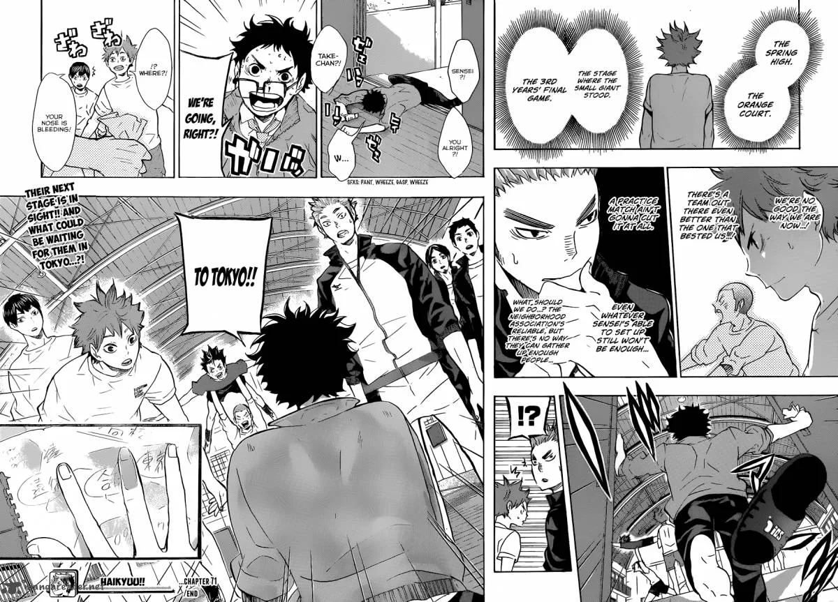 Haikyu!! Chapter 71 page 18