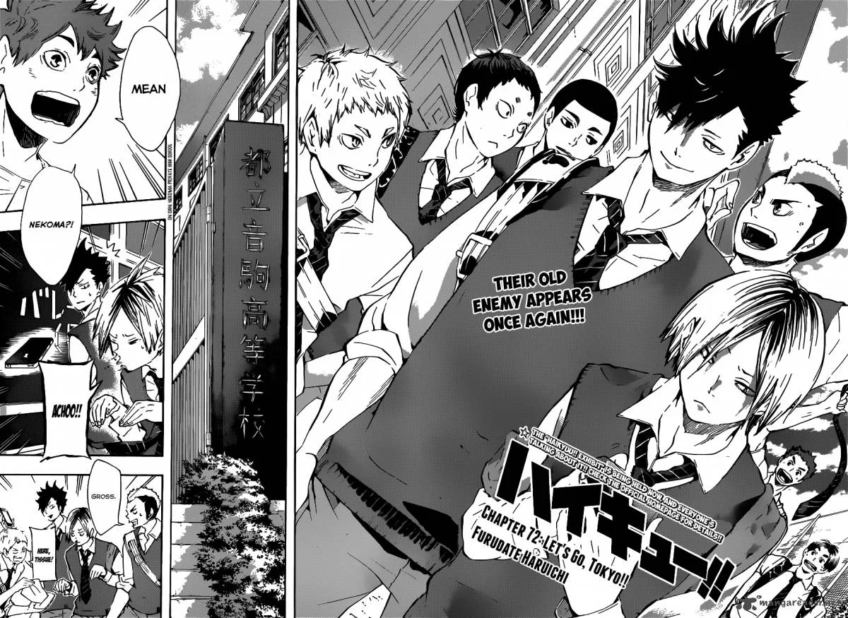 Haikyu!! Chapter 72 page 3