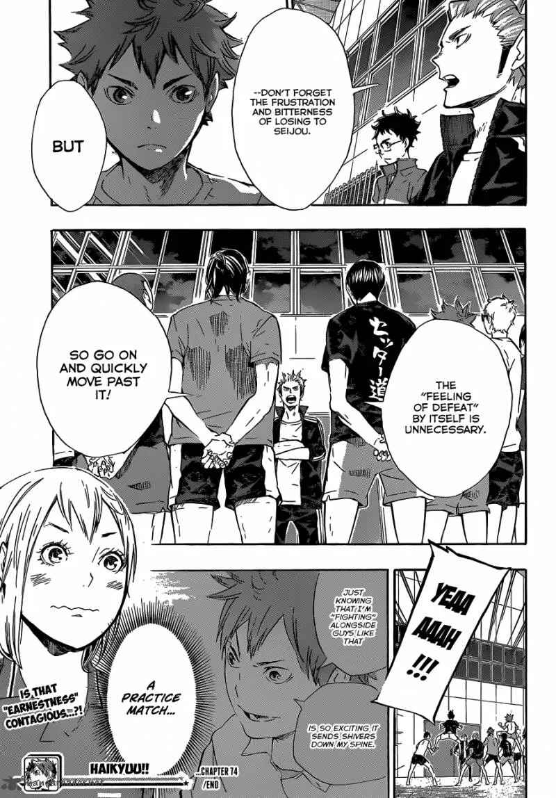 Haikyu!! Chapter 74 page 20