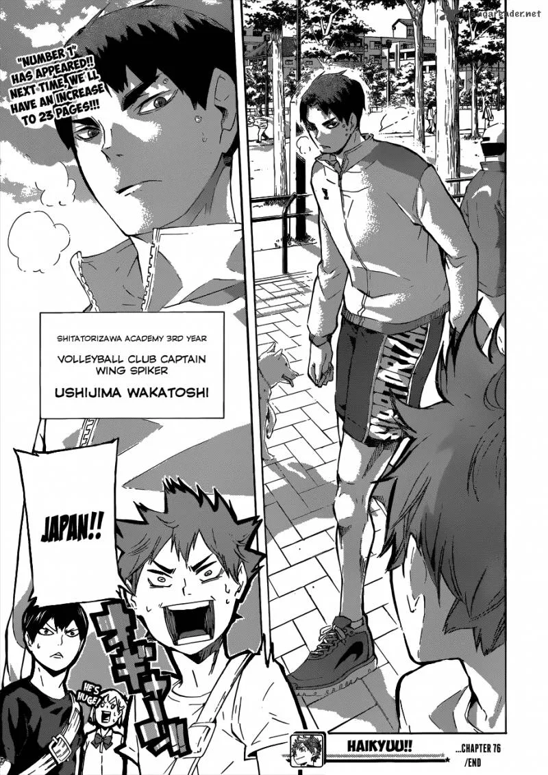 Haikyu!! Chapter 76 page 18