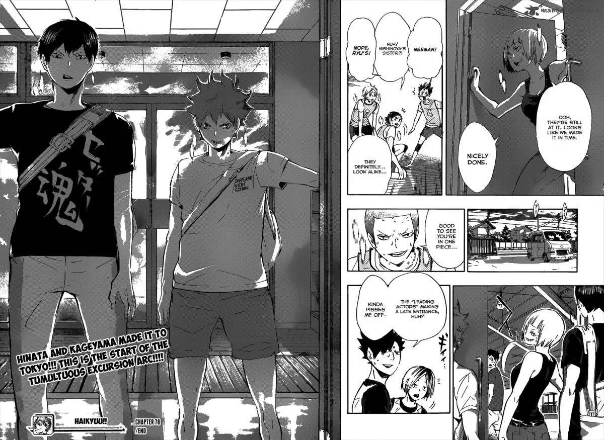 Haikyu!! Chapter 78 page 18