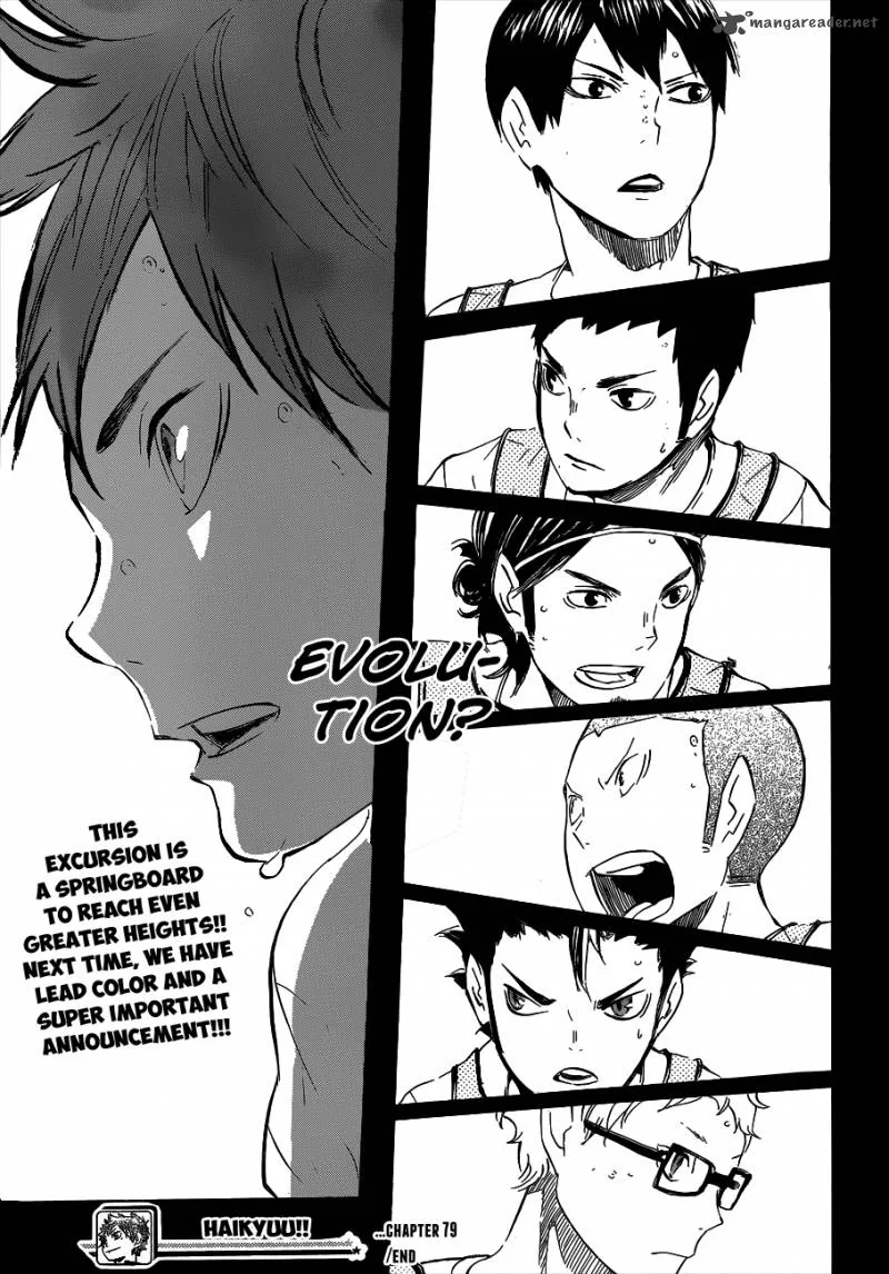 Haikyu!! Chapter 79 page 19