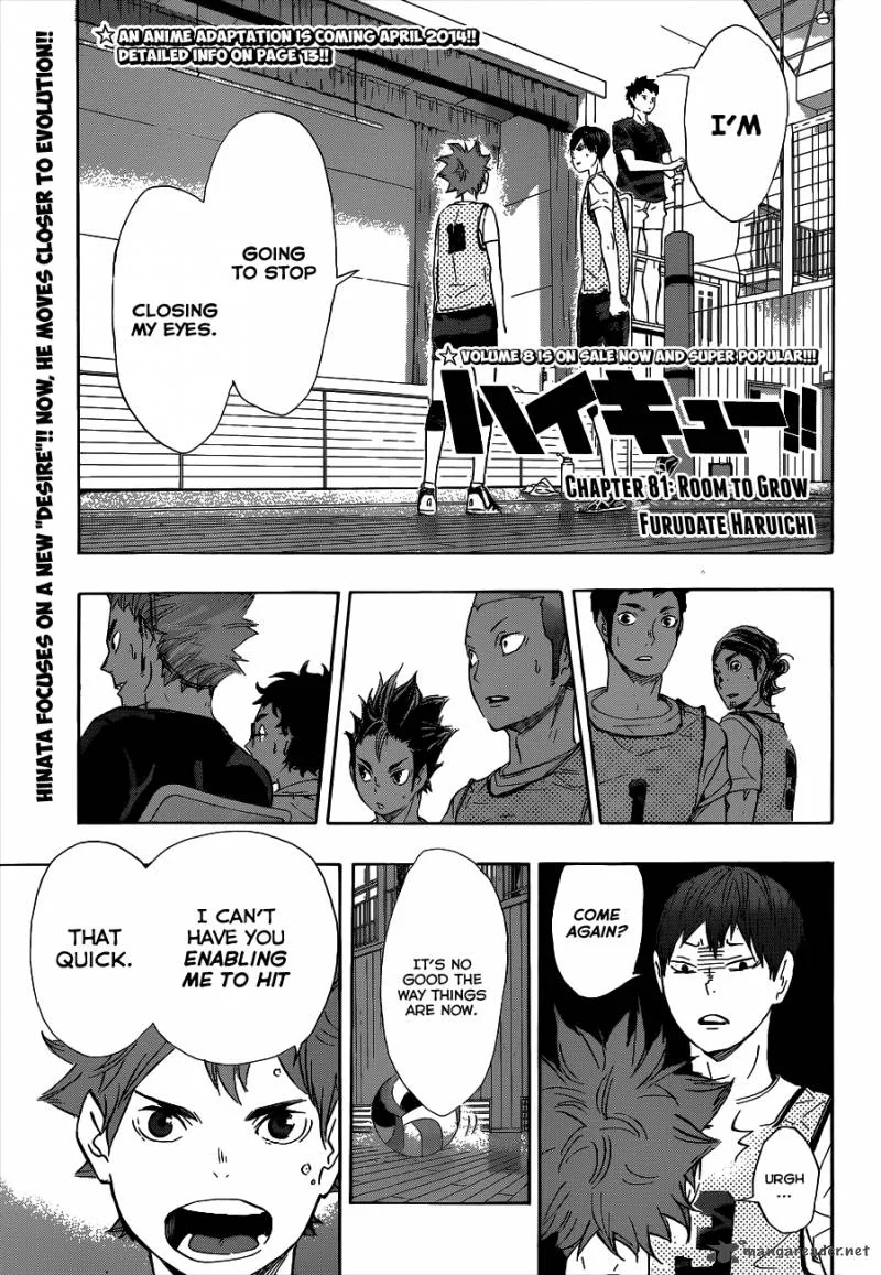 Haikyu!! Chapter 81 page 2