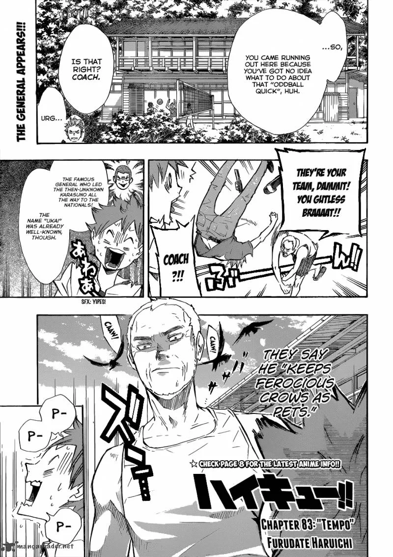 Haikyu!! Chapter 83 page 2