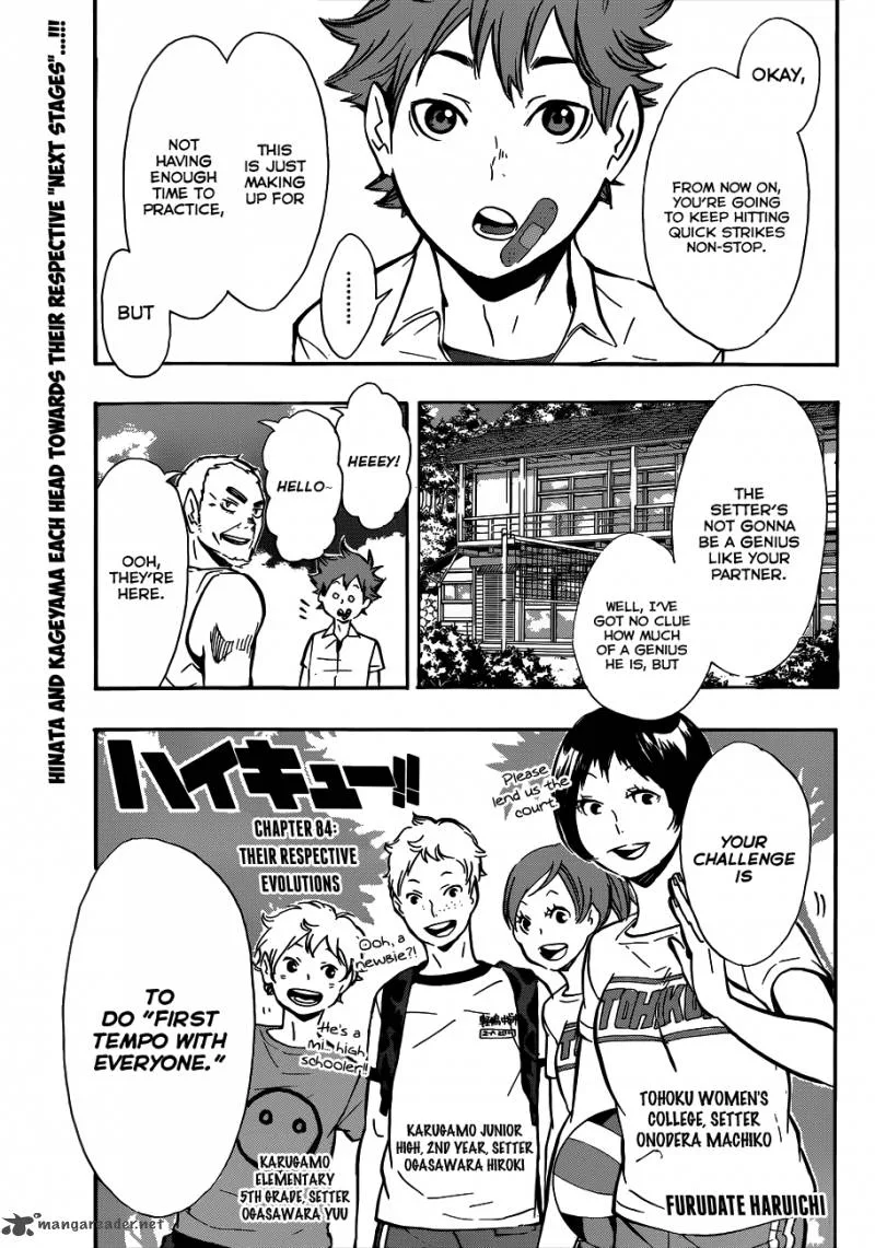 Haikyu!! Chapter 84 page 2